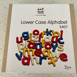 PlanToys Lowe case Alphabet